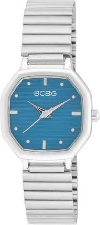 BCBGeneration Octagon Quartz Bracelet Watch, 26mm in Silver at Nordstrom Rack