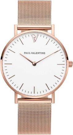 Paul Valentine Analoog Horloge - Dames - Horloges - Roze - ONE Size - Accessoires