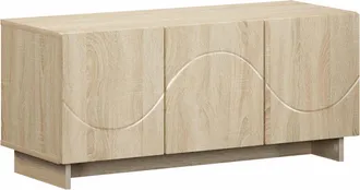 vidaXL Soporte De Tv 90 X 34.5 X 40 Cm Roble Sonoma Vidaxl