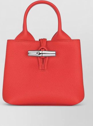 Longchamp crossbody bag detachable strap top handle