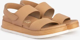 Pedro Garcia Anatomical slignback sandal in beige leather | Brooklyn | Spring Summer 26 |PEDRO GARCIA