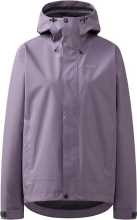 Hagl&ouml;fs Breeze Proof Jacket Regenjacke f&uuml;r Damen | lila