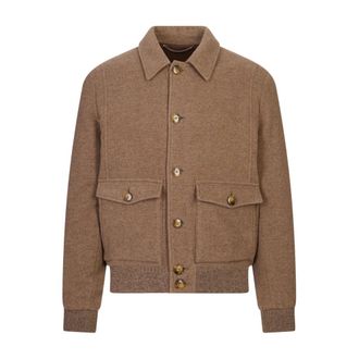 Canali Hombre, Chaquetas, Marr&oacute;n, Talla: L