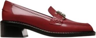 Bally Ellyane 35 Leather Loafers, Brand Size 37 ( US Size 6.5 )