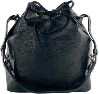 Louis Vuitton Pre-owned Petit Noe Epi Schoudertas - Dames - Vintage Tas - Zwart - ONE Size - Leer - Vintage