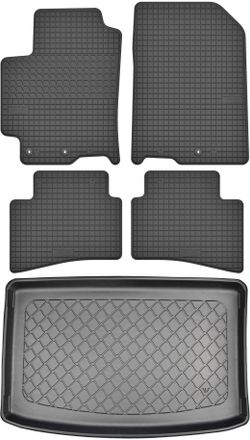 OEM Kia Stonic Suv De Octubre De 2017. Juego De Alfombrillas De Goma Para Coche Y Alfombrilla Para Maletero