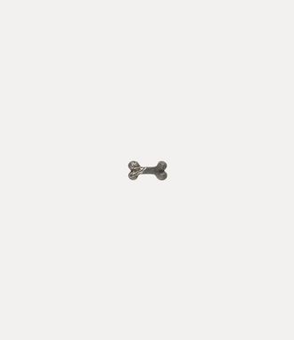 Vivienne Westwood Man. Lucho Single Stud Antique-platinum Antique-platinum Men