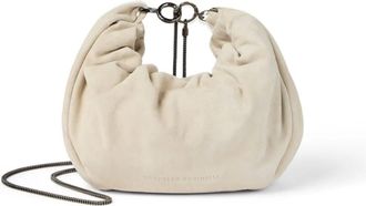 Brunello Cucinelli Borsa a tracolla Monili con catena - Toni neutri