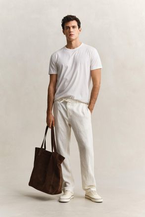 GANT Men Linen Pants (XXXL) CREAM