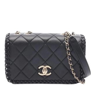 Chanel Pre-owned Classic Flap Schoudertas - Dames - Pre-owned - Zwart - Maat: ONE Size Leer