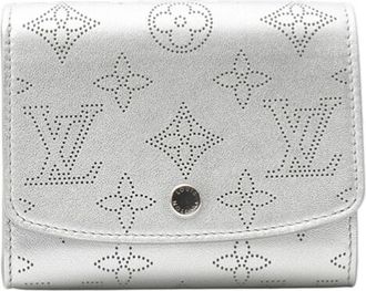 Louis Vuitton Iris Metallic Silver Wallet (Bi-Fold) (Pre-Owned)