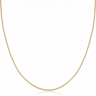 Pompeii3 14k Gold Wheat Round Chain 18.7mm 1.61grams With Lobster Clasp