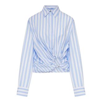 Sportmax Sportmax, Shirts, female, Blue, Size: 2XS Shirts