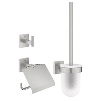 GROHE Set De Accesorios Para Inodoro 3 En 1 Grohe Start Cube Supersteel