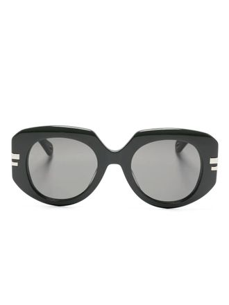Chloé oversize-frame sunglasses - Green