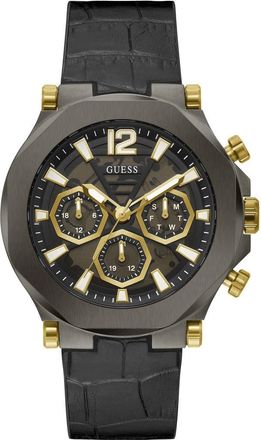 Guess Edge Chronograph Black Dial Mens Watch GW0492G1
