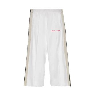 Palm Angels Trousers - male - Palm Angels - Sweatpants - White - 12 Y - Kids