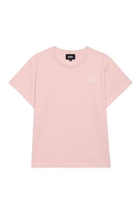 Dalix Womens Be Kind Light Weight High Waisted Tee in Rose at Nordstrom, Size X-Large