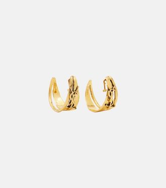 Saint Laurent Cassandre Large clip-on earrings
