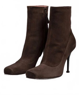 Premiata Womens Ballet Ankle Bootie In Chocolate