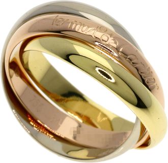 Cartier Trinity Yellow Gold (18K) Pink Gold (18K) White Gold (18K) Band Ring (Pre-Owned)