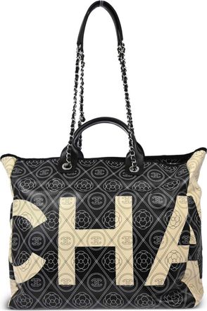 Chanel Borsa Camellia Shopping two-way 2017 - Nero