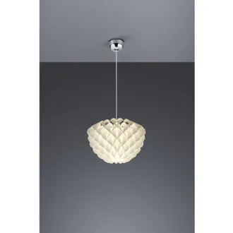 Reality Suspensi&oacute;n 1xe27 Tilia Origami Blanco &Oslash;40 Cm Trio Iluminaci&oacute;n