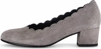 Gabor Womens 72-221 Classic Pump Sandal In Smoke