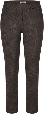 KjBrand Jeggings KJBRAND Jenny, Damen, Gr. 42, N-Gr, braun, Jersey, Obermaterial: 57% Polyester, 38% Viskose, 5% Elasthan, figurbetont kn&ouml;chellang, Hosen Jegg