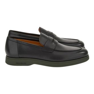 Ferragamo Gancini Ornament Deconstructed Loafers, Size 9 E