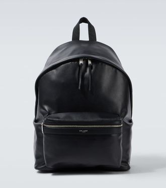 Saint Laurent City leather backpack