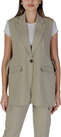 b.young Womens Tailored Blazer Vest - Light Grey - Size EU 36 (Womens)