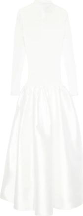 Atu Body Couture Abito midi a collo alto - Bianco