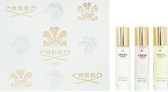 Creed Creed Womens Aventus Eau de Parfum 10ml, Carmina Eau de Wind Flowers Eau de Gift Set for Her - One Size