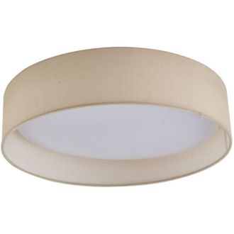 Lindby Led Eilif in Beige da Tessuto - Lindby