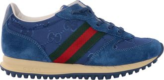 Gucci Sneaker in pelle, R.S. Pelle scamosciata Sw
