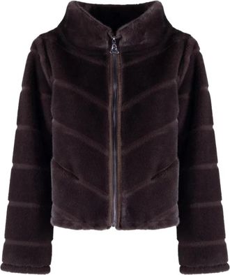 Nenette Palma Jacket - Dames - Jassen - Bruin - M - Jassen