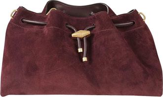 Jimmy Choo London Tassen, Dames, Rood, ONE Size, Bon Bon Bucket Bag