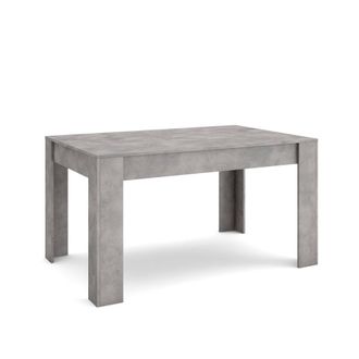 Skraut Home Mesa comedor efecto madera cemento 140x90x76cm