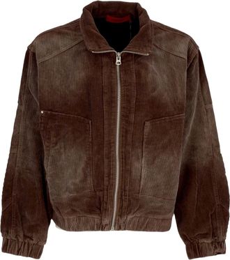 Acupuncture Corduroy Jacket - Heren - Zomerjassen - Bruin - XL - Katoen - Jassen