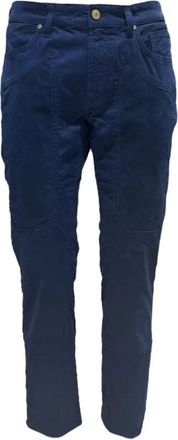 Jeckerson Broeken - Heren - Slim Fit Broeken - Blauw - W34 - Broeken