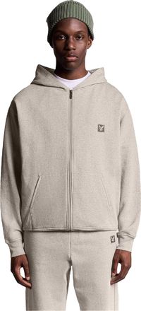 Lyle & Scott Heren Lounge Full Zip Hoodie (Beige)