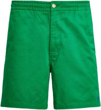 Polo Ralph Lauren Elastische Prepster Shorts met Tailleband - Heren - Korte Broeken - Groen - S - Katoen - Korte Broeken