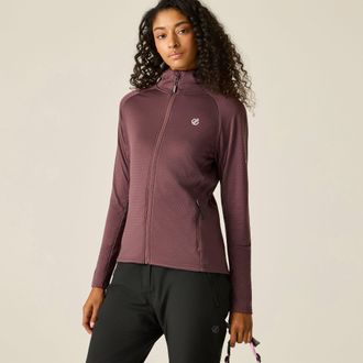 Dare 2B Dare 2B Ventura stretch-tussenlaag met capuchon voor dames (Huckleberry)