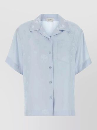 Alexander McQueen satin shirt