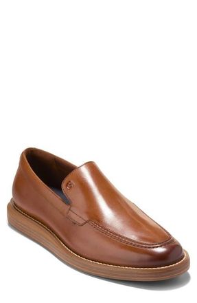 Cole Haan Grand Neoclassic Venetian Loafer in British Tan/italian Natural at Nordstrom, Size 10.5