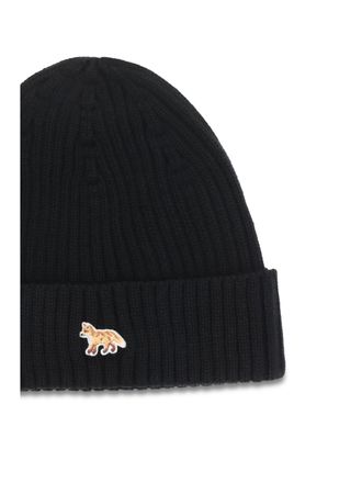 Maison Kitsun&eacute; PW06103KT1022 Beanie - Black