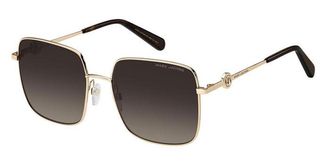 Marc Jacobs MARC 654/S 06J/HA Womens Sunglasses Gold Size 58