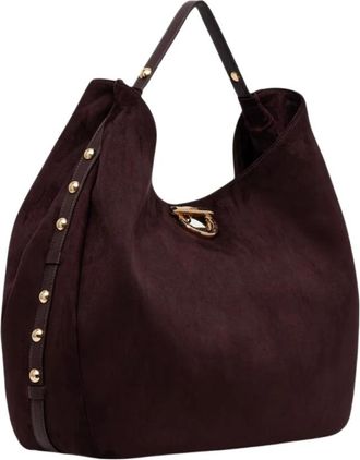 Liu Jo Hobo Bag - Dames - Schoudertassen - Paars - ONE Size - Polyester - Tassen