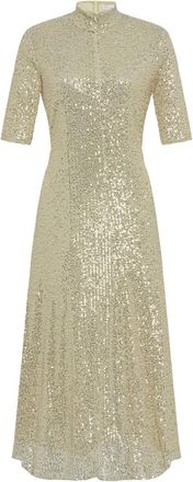 Rosetta Getty Abito midi a collo alto - Toni neutri